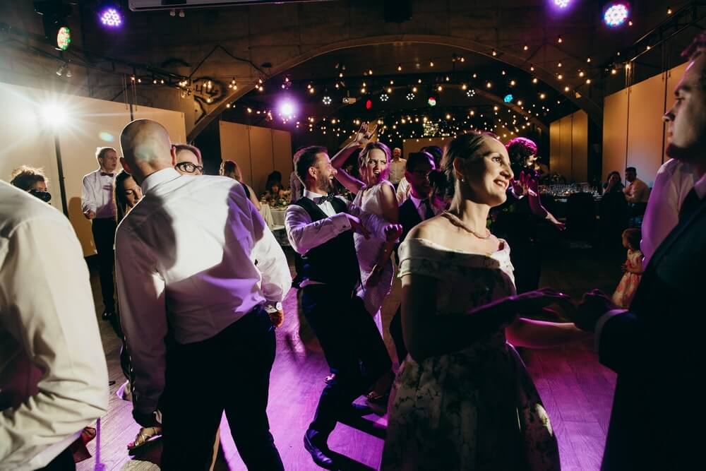 танці на весільній вечірці