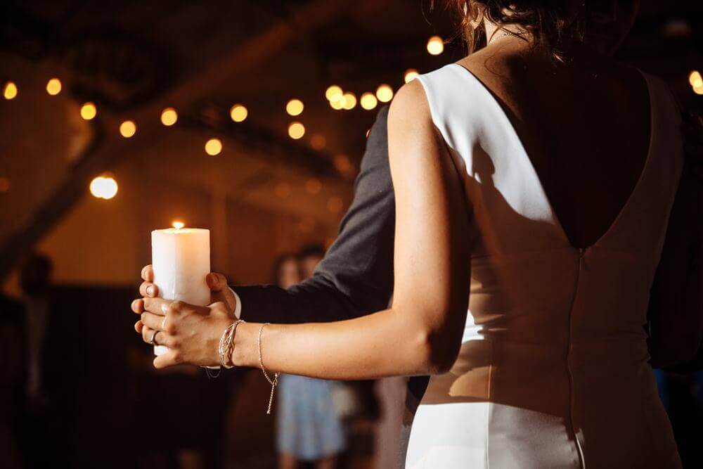 свадебный танец со свечой