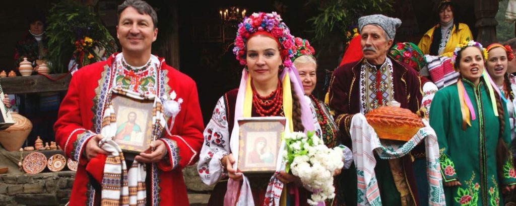 церемония украинской свадьбы